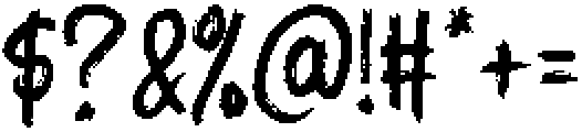 Roughix Regular otf (400) Font OTHER CHARS