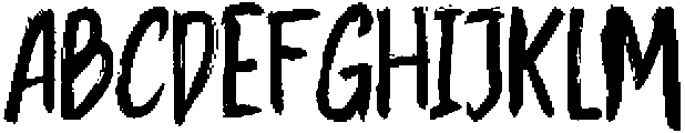 Roughix Regular otf (400) Font UPPERCASE