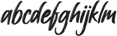 Roughsweep-Regular otf (400) Font LOWERCASE
