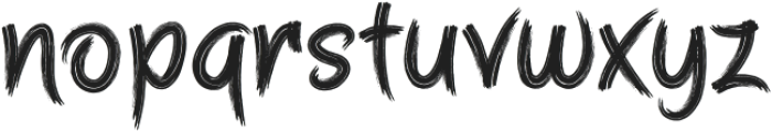 Rougless otf (400) Font LOWERCASE