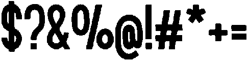 Roundabout Fill Full otf (400) Font OTHER CHARS