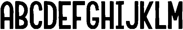 Roundabout Fill Full otf (400) Font UPPERCASE