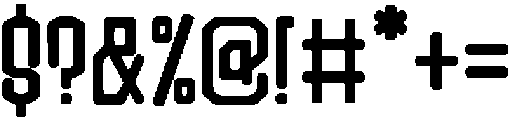 Rounded Capsule otf (400) Font OTHER CHARS