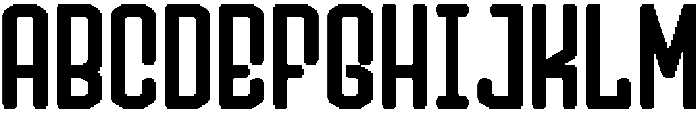 Rounded Capsule otf (400) Font UPPERCASE