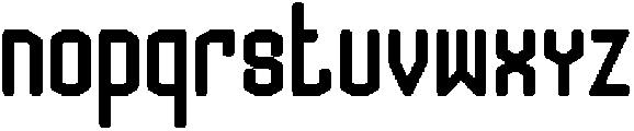 Rounded Capsule otf (400) Font LOWERCASE