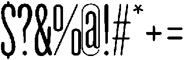 Rounded otf (400) Font OTHER CHARS