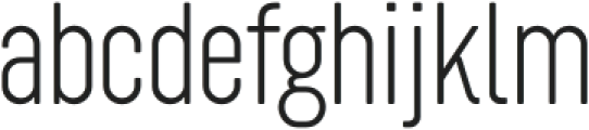 Roundkey Soft Extra Light otf (200) Font LOWERCASE