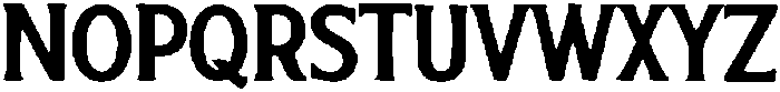 Roundmark Serif Regular otf (400) Font UPPERCASE