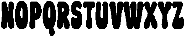 Roundy Groovy Regular ttf (400) Font UPPERCASE