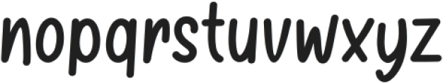 Rousrib-Regular otf (400) Font LOWERCASE