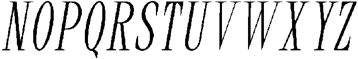 Rovair Lekosty Extra Light Italic otf (200) Font UPPERCASE