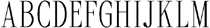 Rovair Lekosty Extra Light otf (200) Font UPPERCASE