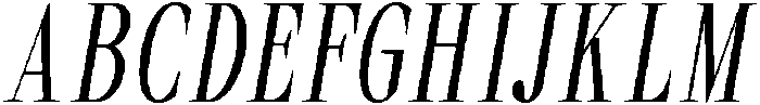 Rovair Lekosty Italic otf (400) Font UPPERCASE