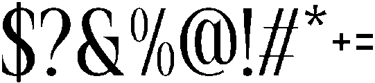 Rovair Lekosty Medium otf (500) Font OTHER CHARS
