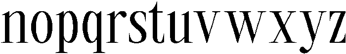 Rovair Lekosty Medium otf (500) Font LOWERCASE