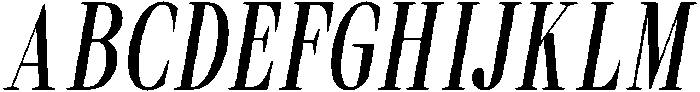 Rovair Lekosty Semi Bold Italic otf (600) Font UPPERCASE