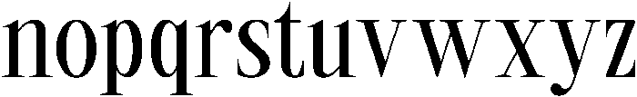 Rovair Lekosty Semi Bold otf (600) Font LOWERCASE
