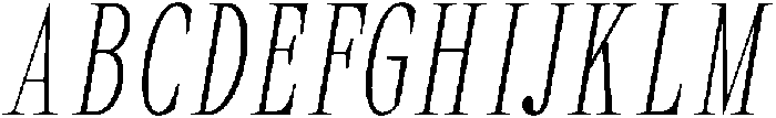 Rovair Lekosty Thin Italic otf (100) Font UPPERCASE