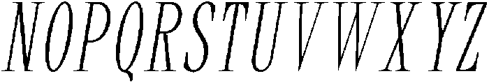 Rovair Lekosty Thin Italic otf (100) Font UPPERCASE