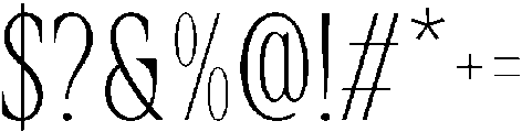 Rovair Lekosty Thin otf (100) Font OTHER CHARS