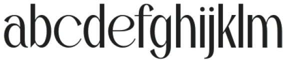 Rovallia Regular otf (400) Font LOWERCASE