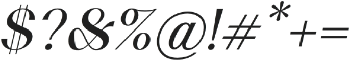 Rovela Medium Oblique otf (500) Font OTHER CHARS