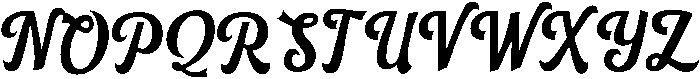 Rovelio Regular otf (400) Font UPPERCASE