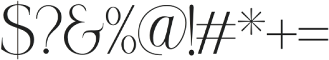 Rovello Serif Regular otf (400) Font OTHER CHARS