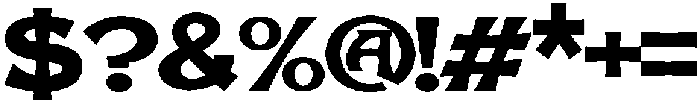Roven Crest otf (400) Font OTHER CHARS
