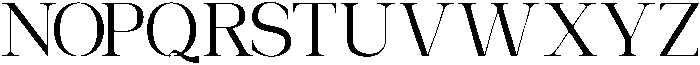 Roviane Regular otf (400) Font UPPERCASE