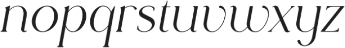 Rowan 3 Italic otf (400) Font LOWERCASE