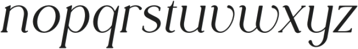 Rowan 5 Italic otf (400) Font LOWERCASE