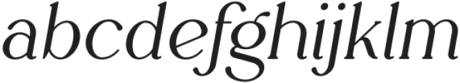 Rowan 6 Italic otf (400) Font LOWERCASE