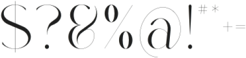 Rowan Narrow 1 Styled otf (400) Font OTHER CHARS