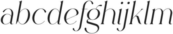 Rowan Narrow 2 Italic otf (400) Font LOWERCASE