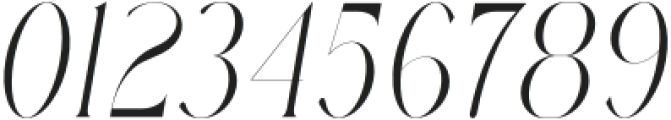 Rowan Narrower 1 Italic otf (400) Font OTHER CHARS