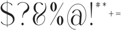 Rowan Narrower 3 otf (400) Font OTHER CHARS