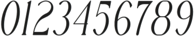 Rowan Narrowest 4 Italic otf (400) Font OTHER CHARS
