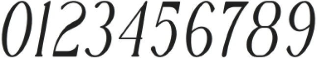 Rowan Narrowest 5 Italic otf (400) Font OTHER CHARS