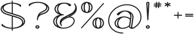 Rowan Outline 6 otf (400) Font OTHER CHARS