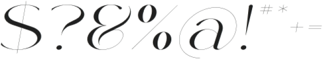 Rowan Wider 1 Italic otf (400) Font OTHER CHARS