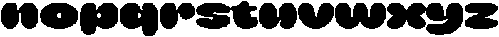Rownet Bold otf (700) Font LOWERCASE