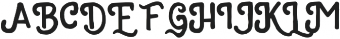 Roxers Typeface otf (400) Font UPPERCASE