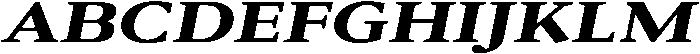 Roxetto Black Expanded Slanted otf (900) Font UPPERCASE