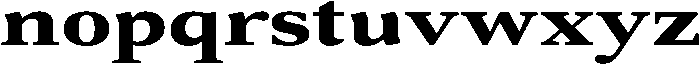 Roxetto Black Expanded otf (900) Font LOWERCASE