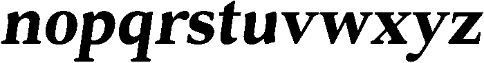Roxetto Black Semi Condensed Slanted otf (900) Font LOWERCASE