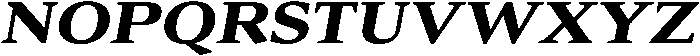 Roxetto Black Semi Expanded Slanted otf (900) Font UPPERCASE