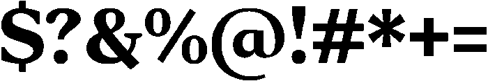 Roxetto Black otf (900) Font OTHER CHARS