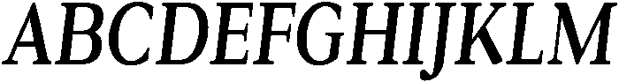 Roxetto Bold Condensed Slanted otf (700) Font UPPERCASE