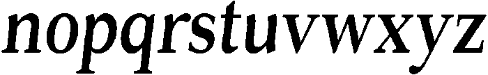Roxetto Bold Condensed Slanted otf (700) Font LOWERCASE